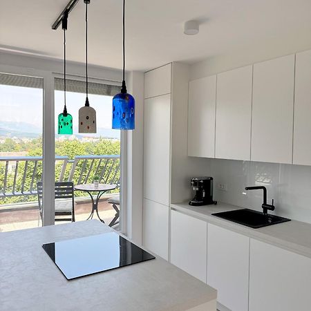 Luxe Penthouse With A Castle View 류블랴나 외부 사진