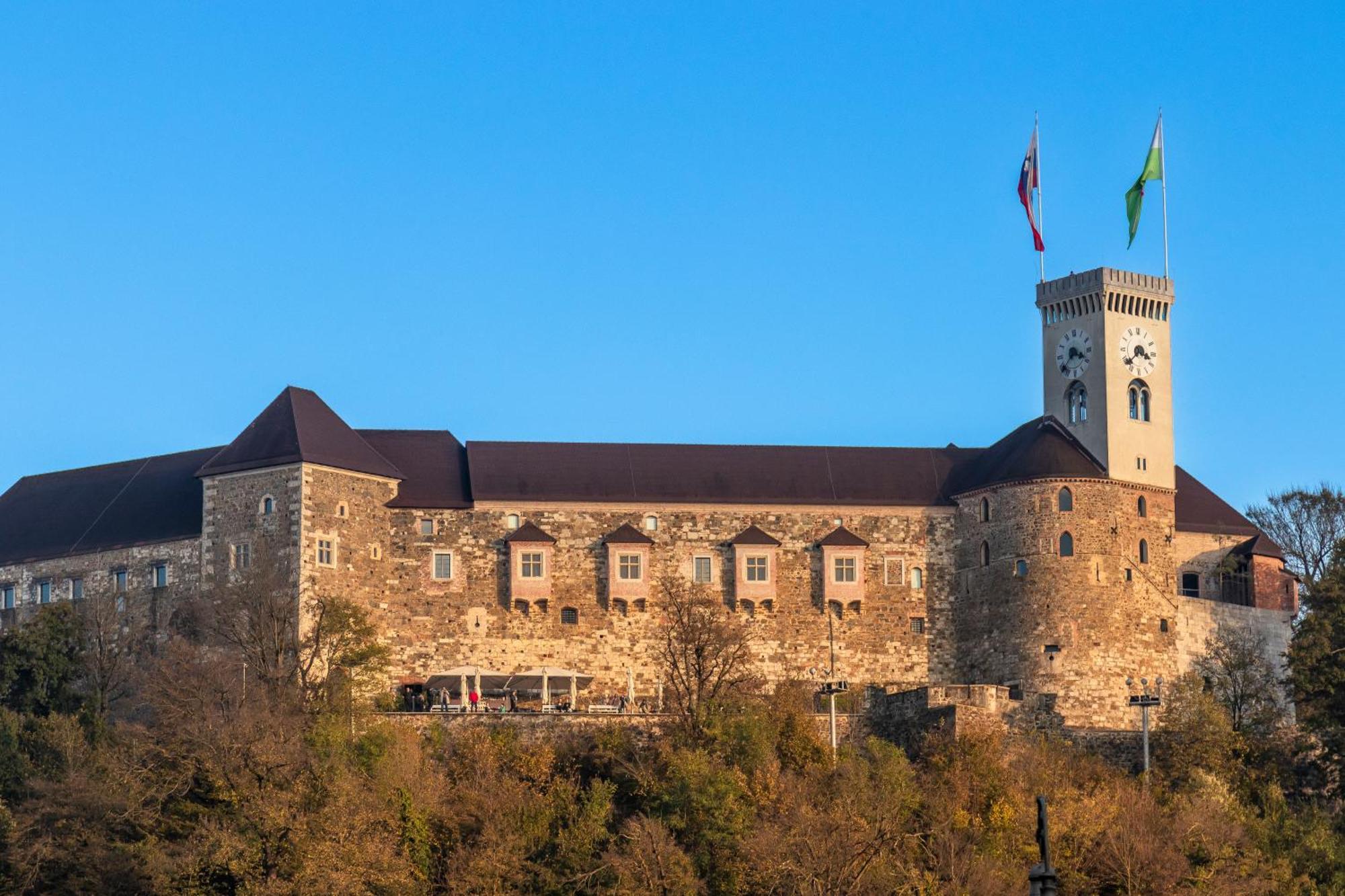 Luxe Penthouse With A Castle View 류블랴나 외부 사진