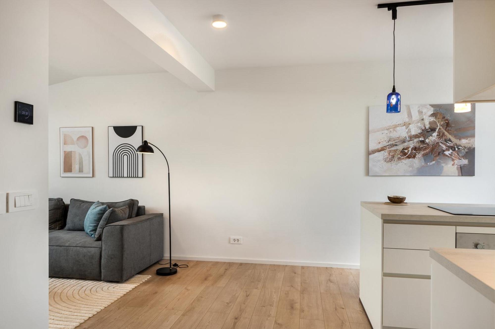 Luxe Penthouse With A Castle View 류블랴나 외부 사진