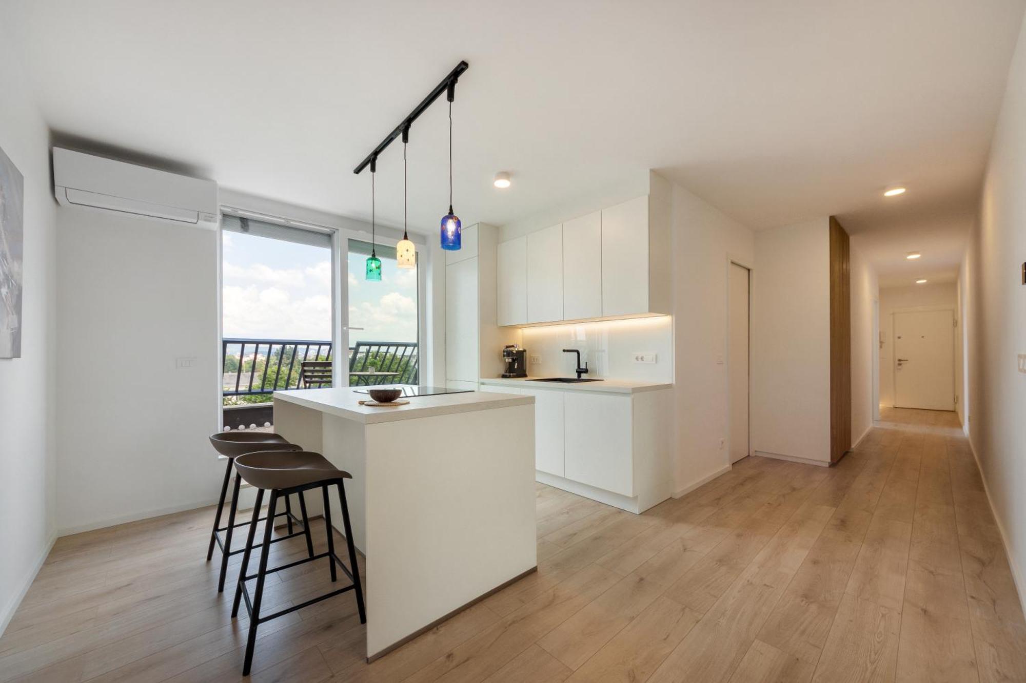 Luxe Penthouse With A Castle View 류블랴나 외부 사진