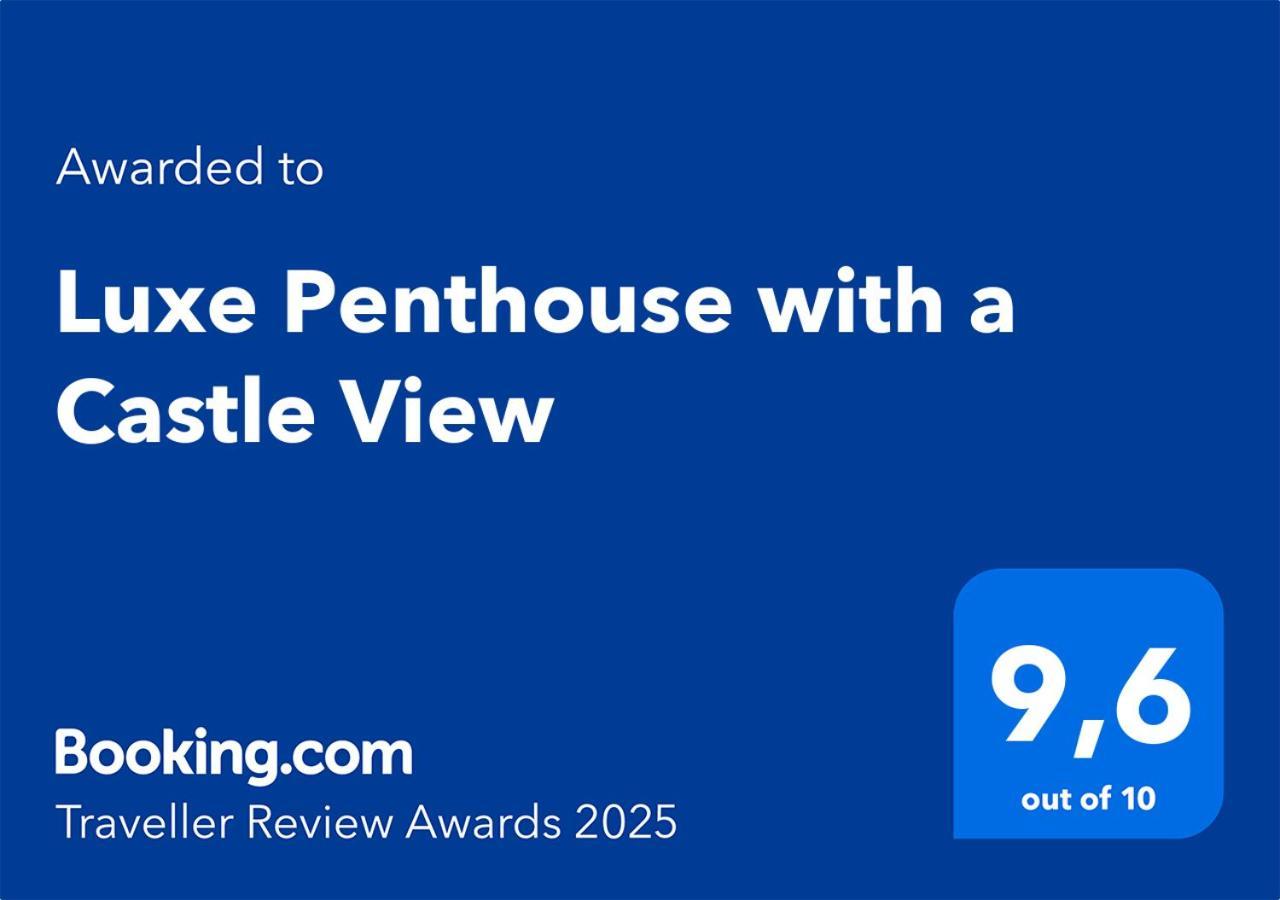 Luxe Penthouse With A Castle View 류블랴나 외부 사진